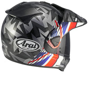 
The Tour-X5 is one of the most versatile helmets ever created. It has been designed for both on- and off-road use.  As the successor of the Tour-X4, it is made of fiber composites with a multi-density EPS liner for good shock absorption while retaining perfect lightness. Not only the shell, but also the shield system are rounder and smoother.

Its interior is made of hypoallergenic, antibacterial fabric for added comfort. It features improved ventilation with chin vent and integrated spoiler,