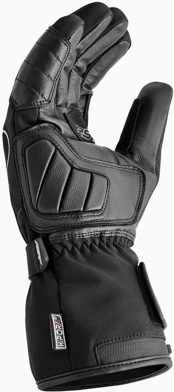 AXIOM HEATED
MEN’S WATERPROOF GLOVE

Taking the same thermal heating technology from our paragon glove in a lighter and simpler chassis, the Axiom is a fantastic option for mid season riding, with the benefits of a heating system on those colder days.
ARMOUR

CE Certification Rating: Level 1 KP
TPU Knuckle protection
Padded finger protection
Padded thumb protection

CONSTRUCTION

Outer 1: SoftShell
Outer 2: Full Grain Leather
Lining: SinAqua Waterproof Membrane, Brushed Polyester

FEATURES & BE