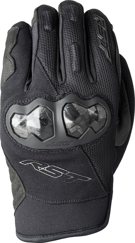 Jetstream Gloves

Engineered for summer performance and rider safety, the RST Jetstream Glove delivers lightweight comfort without compromising protection. Certified to CE Level 1 KP standards, it features a robust carbon knuckle protector and memory foam finger protection, offering critical impact resistance where it matters most.
ARMOUR

CE Certification Rating: Level 1 KP
Carbon knuckle
Memory foam finger protection

CONSTRUCTION

Outer 1: Mesh
Outer 2: Synthetic Hybrid
Outer 3: Microfibre
L