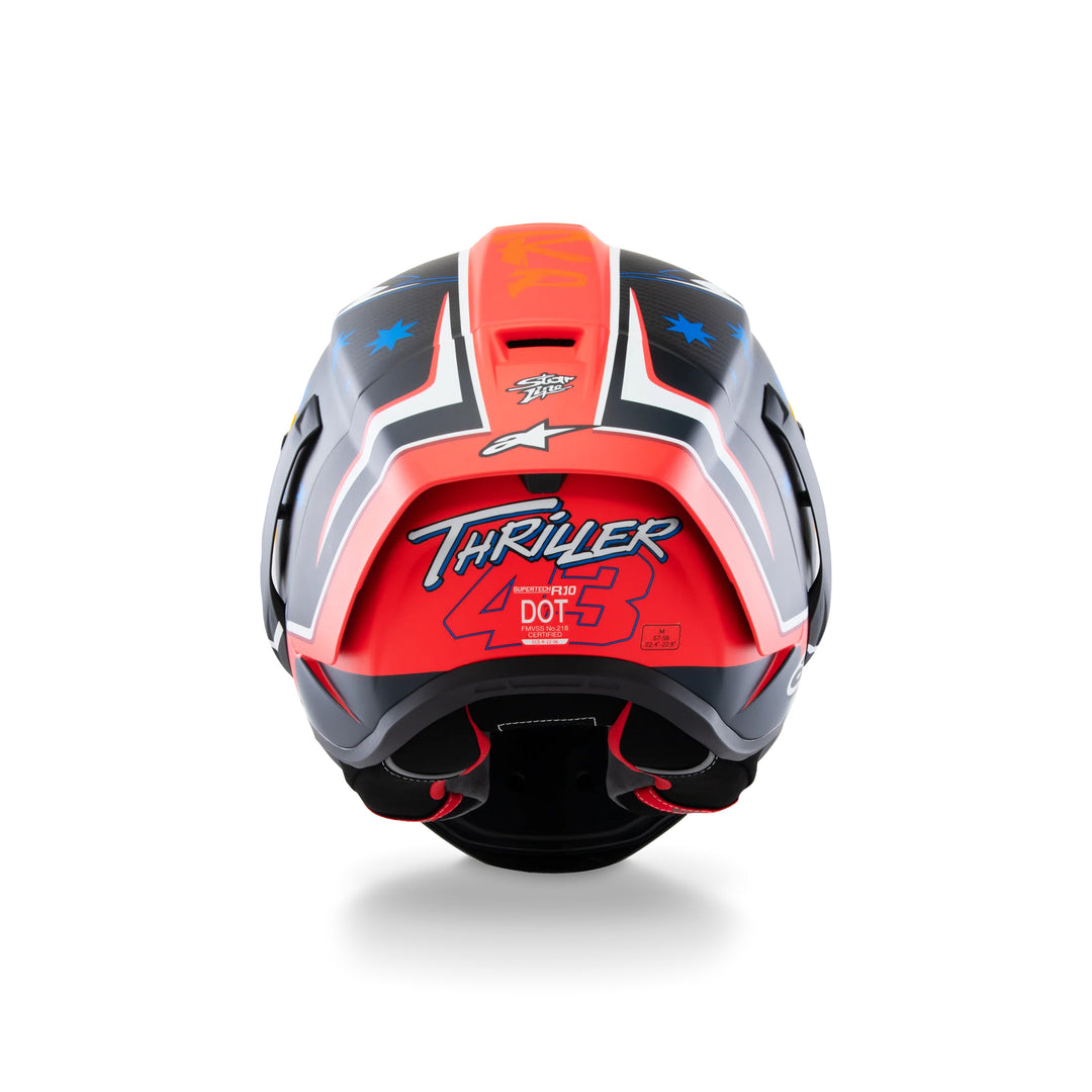 ALPINESTARS CAPACETE SUPERTECH R10 MILLER LE (ECE22.06)