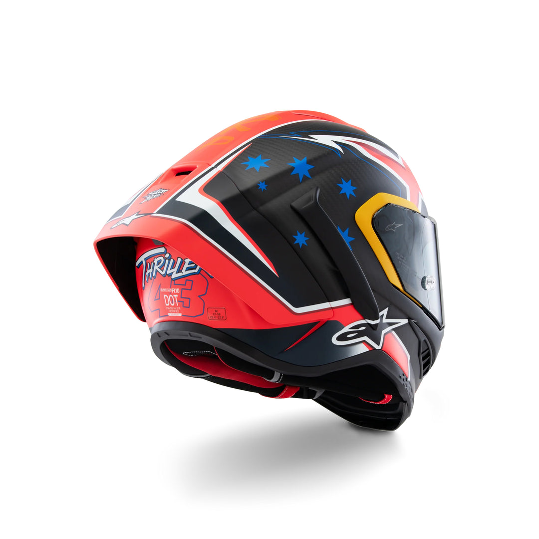 ALPINESTARS CAPACETE SUPERTECH R10 MILLER LE (ECE22.06)